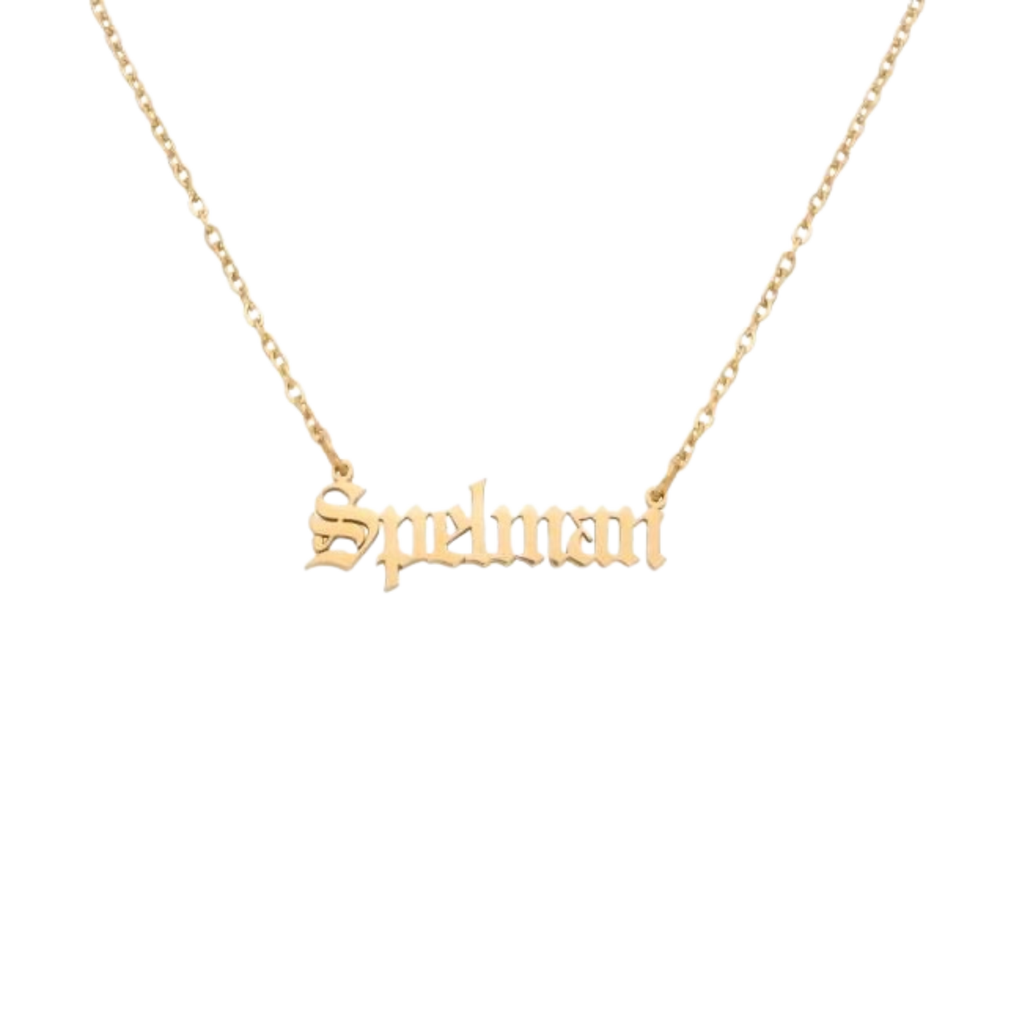 Spelman Old English Necklace