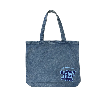 They Not Like Us Heavy Denim Tote